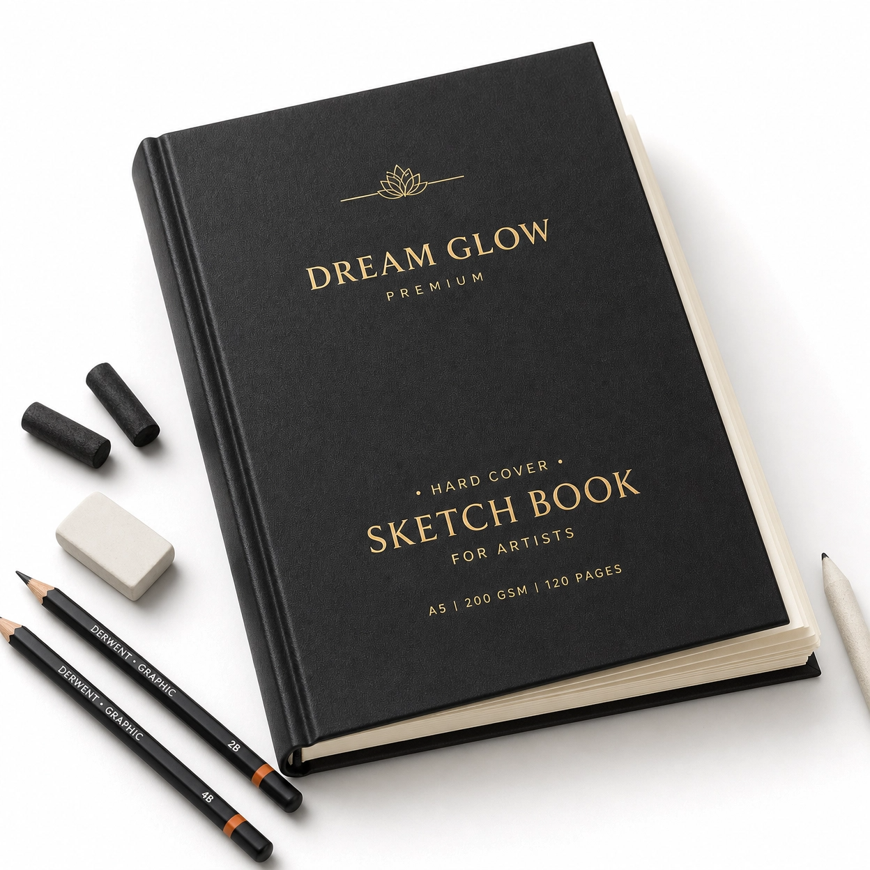 Dream Canvas Professional Sketch Book for Drawing Ideas